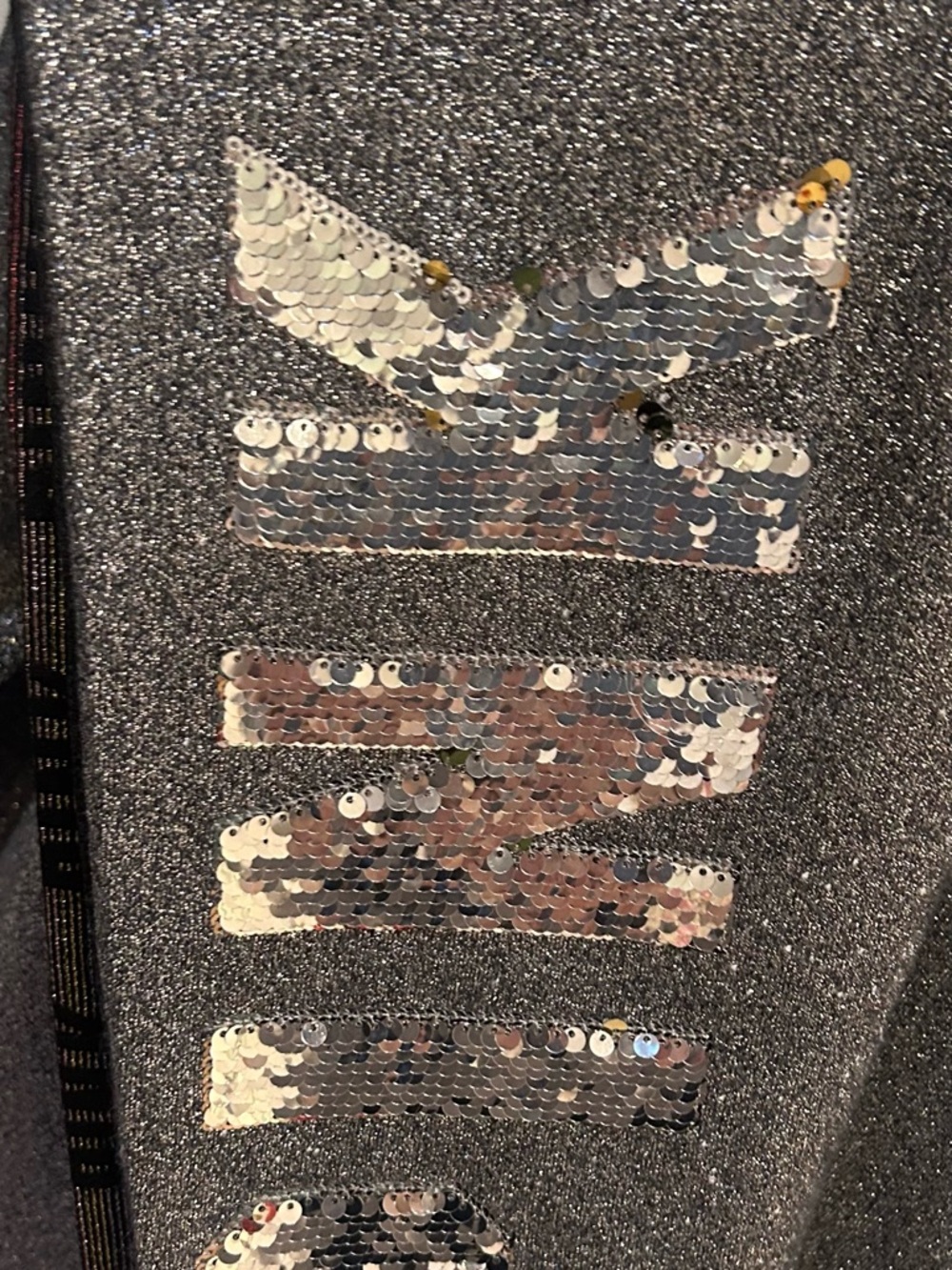 Rare super sparkly set ( sequins change silver - gold) - Picture 5 of 5